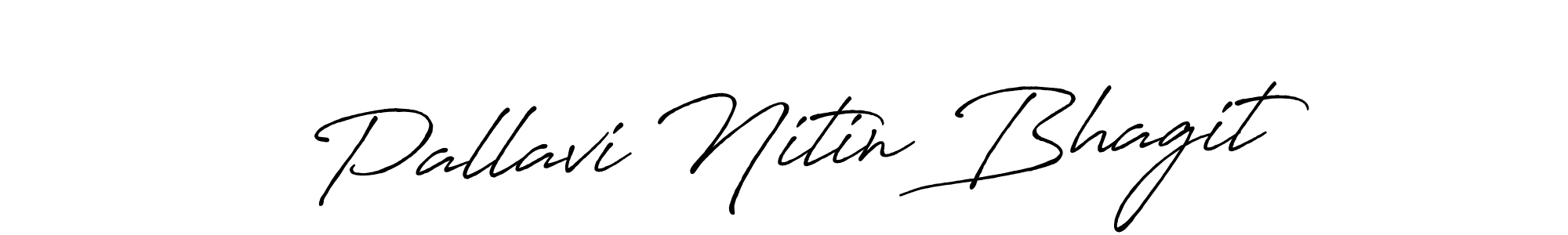if you are searching for the best signature style for your name Pallavi Nitin Bhagit. so please give up your signature search. here we have designed multiple signature styles  using Antro_Vectra_Bolder. Pallavi Nitin Bhagit signature style 7 images and pictures png