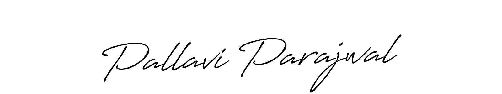 It looks lik you need a new signature style for name Pallavi Parajwal. Design unique handwritten (Antro_Vectra_Bolder) signature with our free signature maker in just a few clicks. Pallavi Parajwal signature style 7 images and pictures png