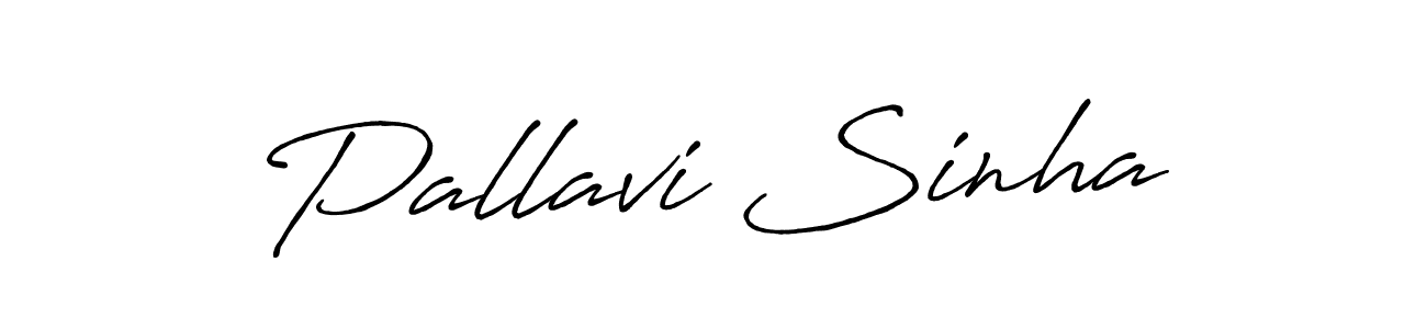 Make a beautiful signature design for name Pallavi Sinha. Use this online signature maker to create a handwritten signature for free. Pallavi Sinha signature style 7 images and pictures png