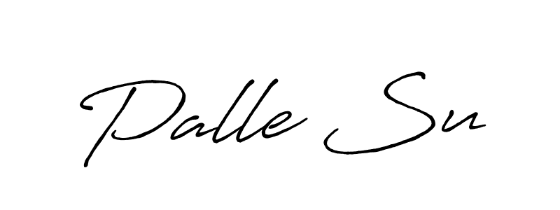 Create a beautiful signature design for name Palle Su. With this signature (Antro_Vectra_Bolder) fonts, you can make a handwritten signature for free. Palle Su signature style 7 images and pictures png