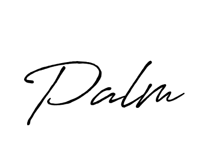 Palm stylish signature style. Best Handwritten Sign (Antro_Vectra_Bolder) for my name. Handwritten Signature Collection Ideas for my name Palm. Palm signature style 7 images and pictures png