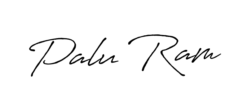 You should practise on your own different ways (Antro_Vectra_Bolder) to write your name (Palu Ram) in signature. don't let someone else do it for you. Palu Ram signature style 7 images and pictures png