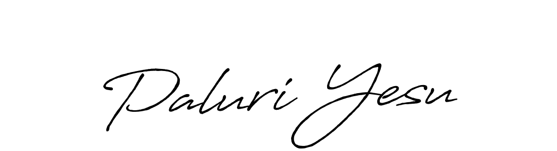 How to make Paluri Yesu signature? Antro_Vectra_Bolder is a professional autograph style. Create handwritten signature for Paluri Yesu name. Paluri Yesu signature style 7 images and pictures png