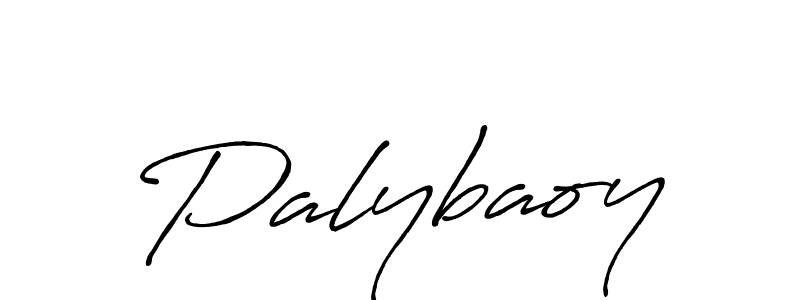 Create a beautiful signature design for name Palybaoy. With this signature (Antro_Vectra_Bolder) fonts, you can make a handwritten signature for free. Palybaoy signature style 7 images and pictures png