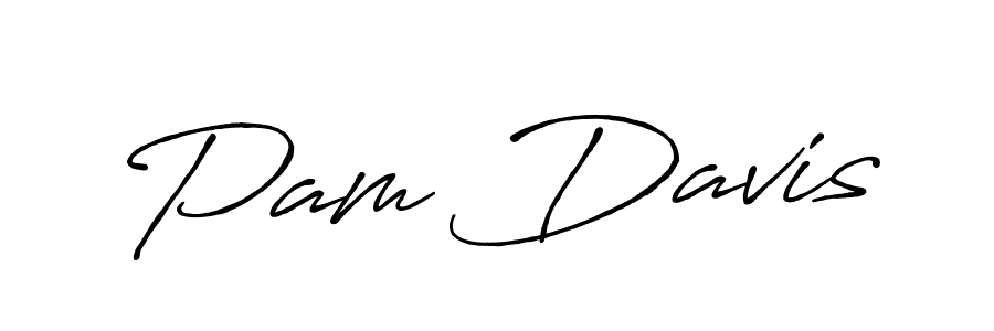 Make a beautiful signature design for name Pam Davis. Use this online signature maker to create a handwritten signature for free. Pam Davis signature style 7 images and pictures png