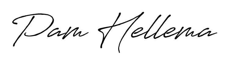 Create a personalized artistic stamp with Pam Hellema in Antro_Vectra_Bolder font. Perfect for visual artists, designers, and influencers. Pam Hellema signature style 7 images and pictures png