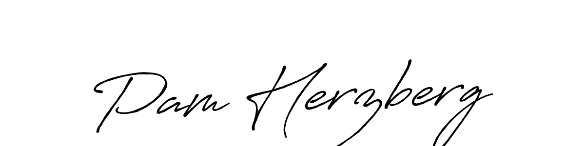 if you are searching for the best signature style for your name Pam Herzberg. so please give up your signature search. here we have designed multiple signature styles  using Antro_Vectra_Bolder. Pam Herzberg signature style 7 images and pictures png
