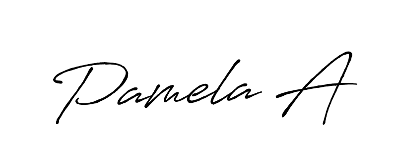 See photos of Pamela A official signature by Spectra . Check more albums & portfolios. Read reviews & check more about Antro_Vectra_Bolder font. Pamela A signature style 7 images and pictures png