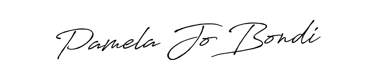 It looks lik you need a new signature style for name Pamela Jo Bondi. Design unique handwritten (Antro_Vectra_Bolder) signature with our free signature maker in just a few clicks. Pamela Jo Bondi signature style 7 images and pictures png