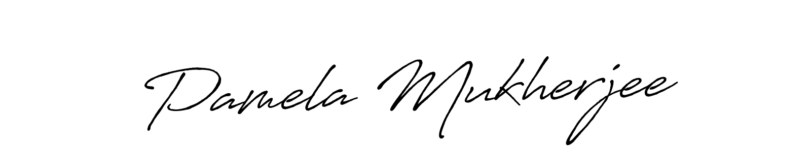 Similarly Antro_Vectra_Bolder is the best handwritten signature design. Signature creator online .You can use it as an online autograph creator for name Pamela Mukherjee. Pamela Mukherjee signature style 7 images and pictures png