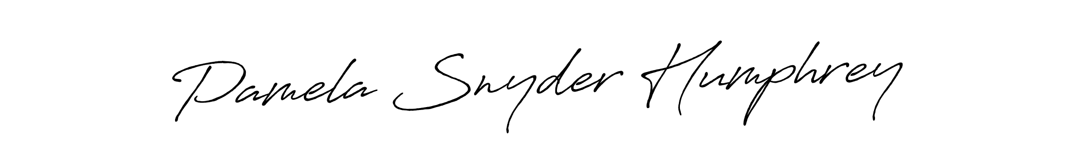 The best way (Antro_Vectra_Bolder) to make a short signature is to pick only two or three words in your name. The name Pamela Snyder Humphrey include a total of six letters. For converting this name. Pamela Snyder Humphrey signature style 7 images and pictures png