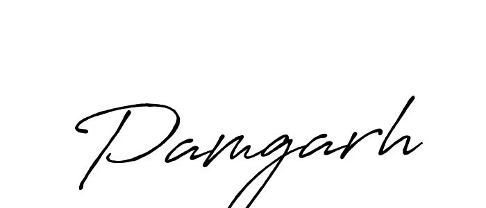 It looks lik you need a new signature style for name Pamgarh. Design unique handwritten (Antro_Vectra_Bolder) signature with our free signature maker in just a few clicks. Pamgarh signature style 7 images and pictures png