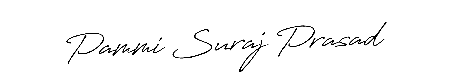 Also You can easily find your signature by using the search form. We will create Pammi Suraj Prasad name handwritten signature images for you free of cost using Antro_Vectra_Bolder sign style. Pammi Suraj Prasad signature style 7 images and pictures png