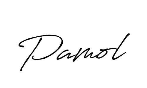 Pamol stylish signature style. Best Handwritten Sign (Antro_Vectra_Bolder) for my name. Handwritten Signature Collection Ideas for my name Pamol. Pamol signature style 7 images and pictures png