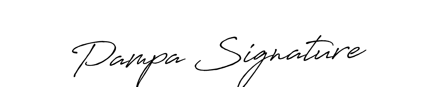 if you are searching for the best signature style for your name Pampa Signature. so please give up your signature search. here we have designed multiple signature styles  using Antro_Vectra_Bolder. Pampa Signature signature style 7 images and pictures png