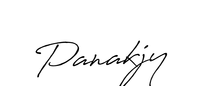 Make a beautiful signature design for name Panakjy. With this signature (Antro_Vectra_Bolder) style, you can create a handwritten signature for free. Panakjy signature style 7 images and pictures png