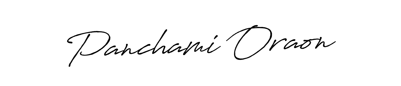 Use a signature maker to create a handwritten signature online. With this signature software, you can design (Antro_Vectra_Bolder) your own signature for name Panchami Oraon. Panchami Oraon signature style 7 images and pictures png