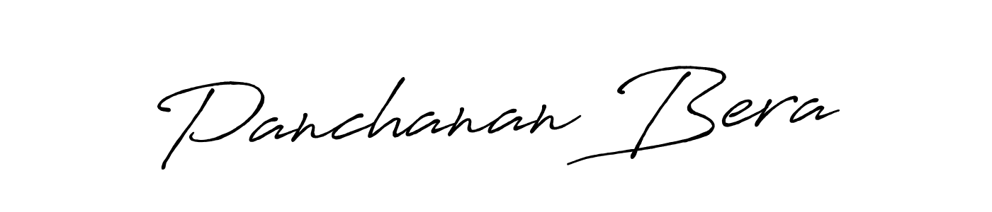 How to make Panchanan Bera signature? Antro_Vectra_Bolder is a professional autograph style. Create handwritten signature for Panchanan Bera name. Panchanan Bera signature style 7 images and pictures png