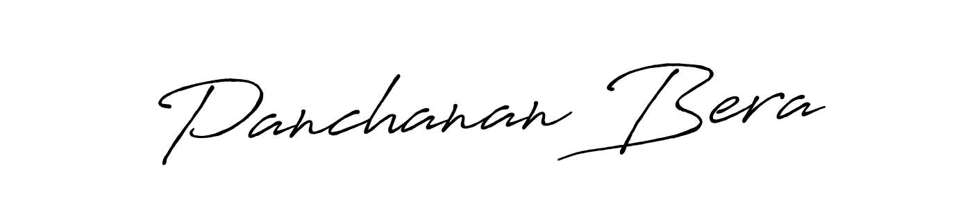 Also You can easily find your signature by using the search form. We will create Panchanan Bera name handwritten signature images for you free of cost using Antro_Vectra_Bolder sign style. Panchanan Bera signature style 7 images and pictures png