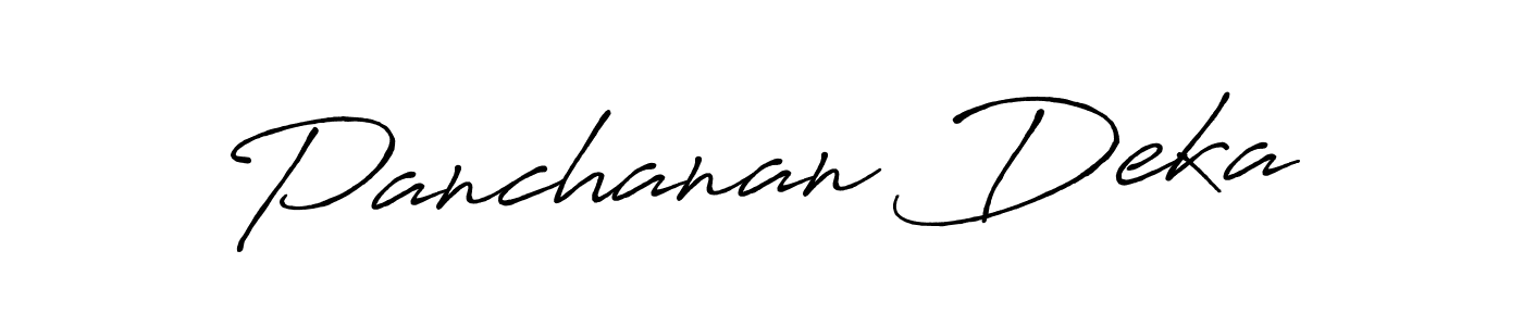 How to make Panchanan Deka signature? Antro_Vectra_Bolder is a professional autograph style. Create handwritten signature for Panchanan Deka name. Panchanan Deka signature style 7 images and pictures png