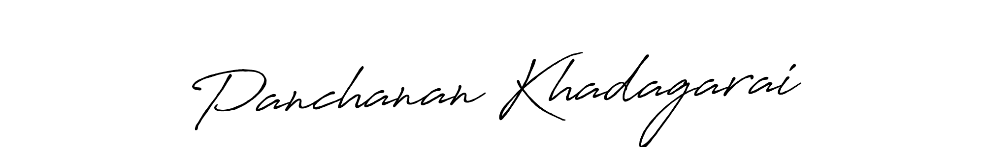 It looks lik you need a new signature style for name Panchanan Khadagarai. Design unique handwritten (Antro_Vectra_Bolder) signature with our free signature maker in just a few clicks. Panchanan Khadagarai signature style 7 images and pictures png