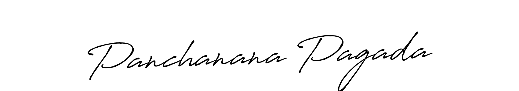 Use a signature maker to create a handwritten signature online. With this signature software, you can design (Antro_Vectra_Bolder) your own signature for name Panchanana Pagada. Panchanana Pagada signature style 7 images and pictures png