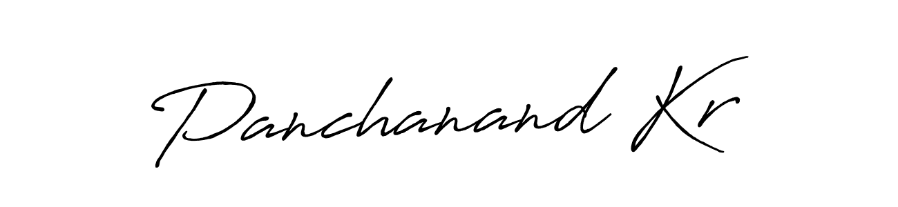 How to Draw Panchanand Kr signature style? Antro_Vectra_Bolder is a latest design signature styles for name Panchanand Kr. Panchanand Kr signature style 7 images and pictures png