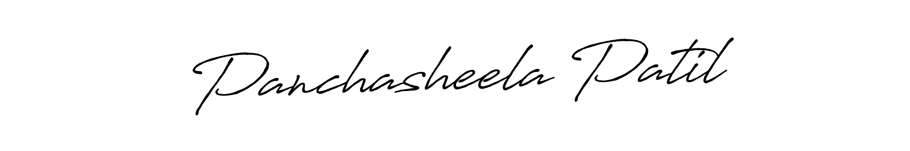 Design your own signature with our free online signature maker. With this signature software, you can create a handwritten (Antro_Vectra_Bolder) signature for name Panchasheela Patil. Panchasheela Patil signature style 7 images and pictures png