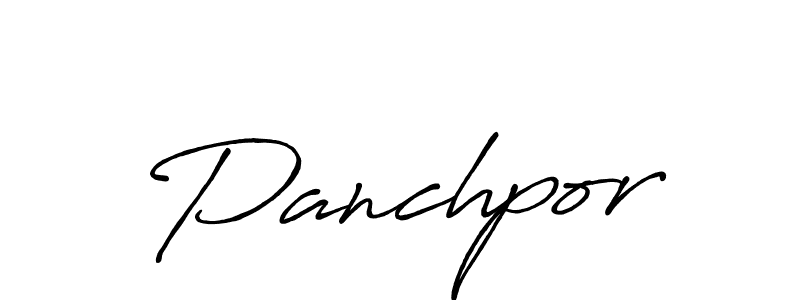 if you are searching for the best signature style for your name Panchpor. so please give up your signature search. here we have designed multiple signature styles  using Antro_Vectra_Bolder. Panchpor signature style 7 images and pictures png