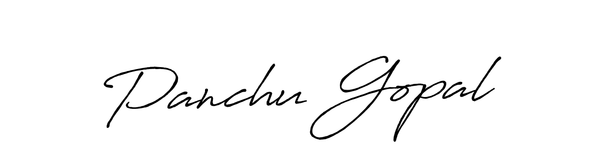 Also You can easily find your signature by using the search form. We will create Panchu Gopal name handwritten signature images for you free of cost using Antro_Vectra_Bolder sign style. Panchu Gopal signature style 7 images and pictures png