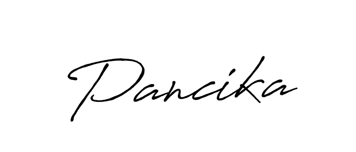 Here are the top 10 professional signature styles for the name Pancika. These are the best autograph styles you can use for your name. Pancika signature style 7 images and pictures png