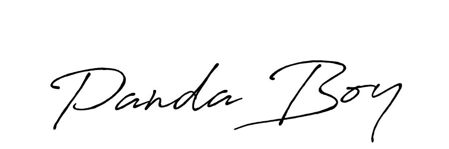 The best way (Antro_Vectra_Bolder) to make a short signature is to pick only two or three words in your name. The name Panda Boy include a total of six letters. For converting this name. Panda Boy signature style 7 images and pictures png