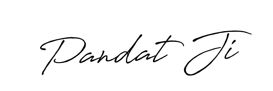 Similarly Antro_Vectra_Bolder is the best handwritten signature design. Signature creator online .You can use it as an online autograph creator for name Pandat Ji. Pandat Ji signature style 7 images and pictures png