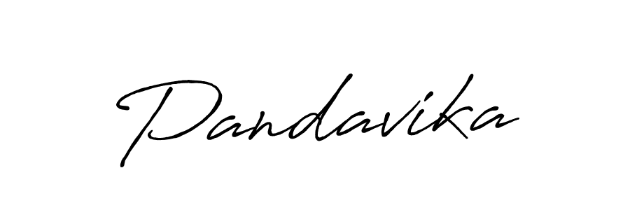Create a beautiful signature design for name Pandavika. With this signature (Antro_Vectra_Bolder) fonts, you can make a handwritten signature for free. Pandavika signature style 7 images and pictures png