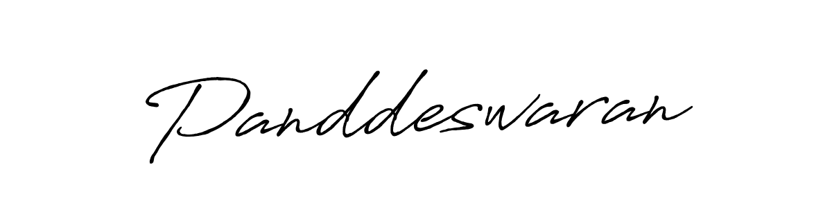 Create a beautiful signature design for name Panddeswaran. With this signature (Antro_Vectra_Bolder) fonts, you can make a handwritten signature for free. Panddeswaran signature style 7 images and pictures png