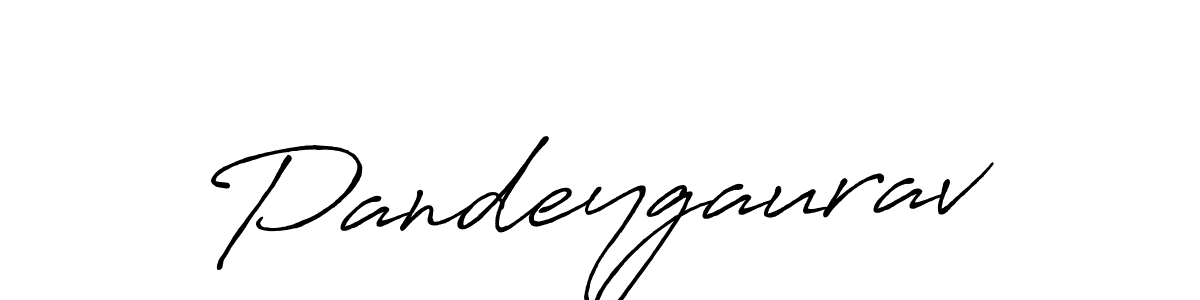 Pandeygaurav stylish signature style. Best Handwritten Sign (Antro_Vectra_Bolder) for my name. Handwritten Signature Collection Ideas for my name Pandeygaurav. Pandeygaurav signature style 7 images and pictures png