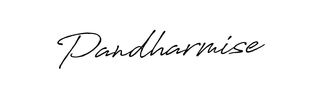 Make a beautiful signature design for name Pandharmise. With this signature (Antro_Vectra_Bolder) style, you can create a handwritten signature for free. Pandharmise signature style 7 images and pictures png