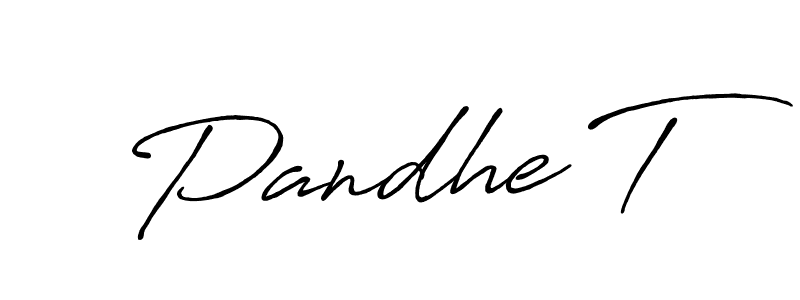 Best and Professional Signature Style for Pandhe T. Antro_Vectra_Bolder Best Signature Style Collection. Pandhe T signature style 7 images and pictures png