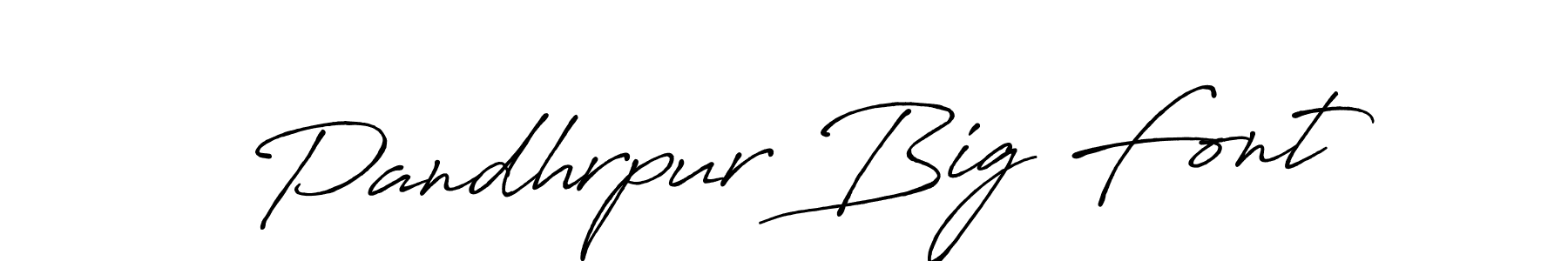 The best way (Antro_Vectra_Bolder) to make a short signature is to pick only two or three words in your name. The name Pandhrpur Big Font include a total of six letters. For converting this name. Pandhrpur Big Font signature style 7 images and pictures png