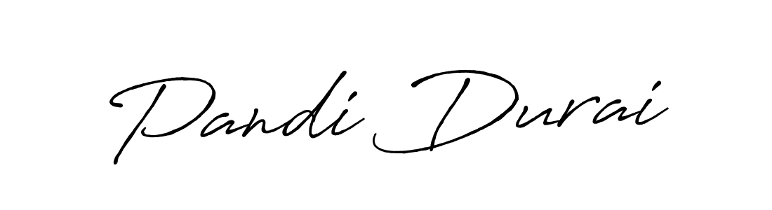 Similarly Antro_Vectra_Bolder is the best handwritten signature design. Signature creator online .You can use it as an online autograph creator for name Pandi Durai. Pandi Durai signature style 7 images and pictures png