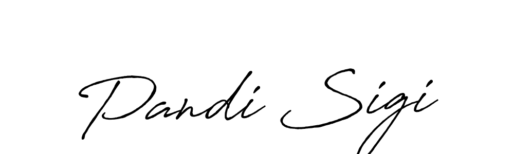 The best way (Antro_Vectra_Bolder) to make a short signature is to pick only two or three words in your name. The name Pandi Sigi include a total of six letters. For converting this name. Pandi Sigi signature style 7 images and pictures png