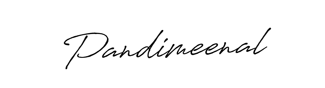 Pandimeenal stylish signature style. Best Handwritten Sign (Antro_Vectra_Bolder) for my name. Handwritten Signature Collection Ideas for my name Pandimeenal. Pandimeenal signature style 7 images and pictures png