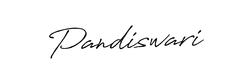 How to make Pandiswari signature? Antro_Vectra_Bolder is a professional autograph style. Create handwritten signature for Pandiswari name. Pandiswari signature style 7 images and pictures png