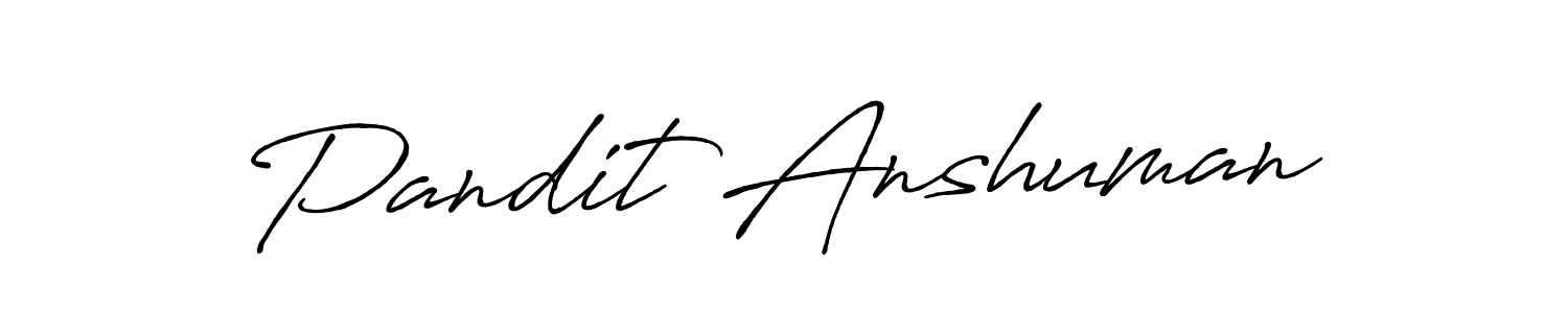 Here are the top 10 professional signature styles for the name Pandit Anshuman. These are the best autograph styles you can use for your name. Pandit Anshuman signature style 7 images and pictures png