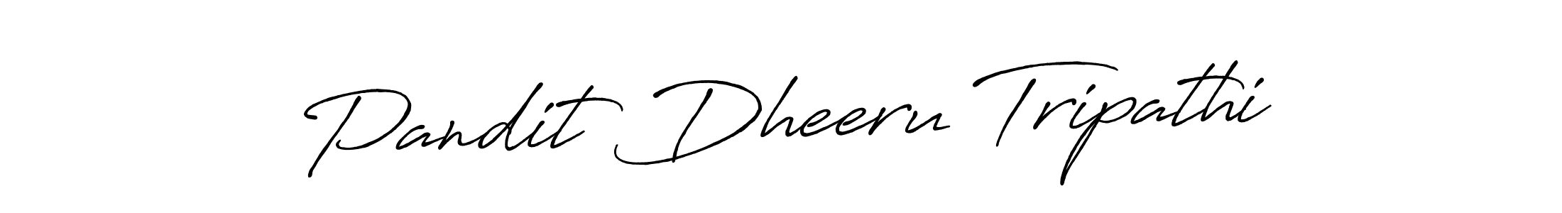 Similarly Antro_Vectra_Bolder is the best handwritten signature design. Signature creator online .You can use it as an online autograph creator for name Pandit Dheeru Tripathi. Pandit Dheeru Tripathi signature style 7 images and pictures png