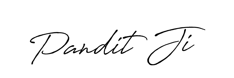 Pandit Ji stylish signature style. Best Handwritten Sign (Antro_Vectra_Bolder) for my name. Handwritten Signature Collection Ideas for my name Pandit Ji. Pandit Ji signature style 7 images and pictures png