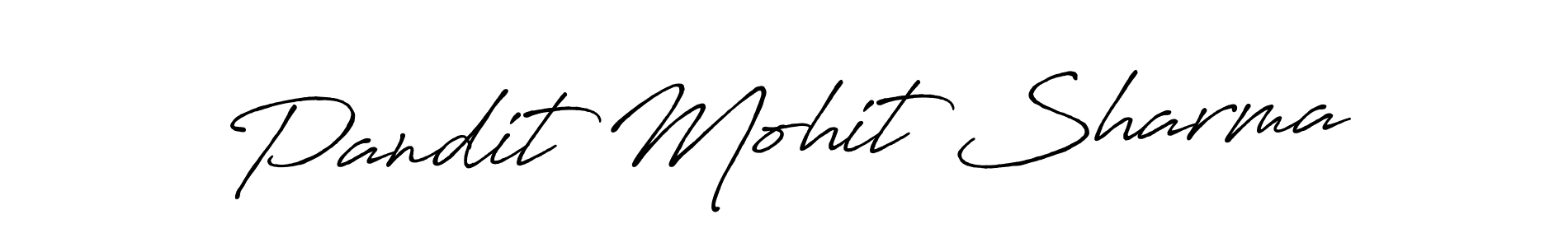 This is the best signature style for the Pandit Mohit Sharma name. Also you like these signature font (Antro_Vectra_Bolder). Mix name signature. Pandit Mohit Sharma signature style 7 images and pictures png