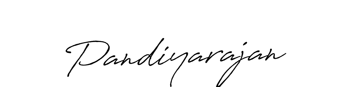 Create a beautiful signature design for name Pandiyarajan. With this signature (Antro_Vectra_Bolder) fonts, you can make a handwritten signature for free. Pandiyarajan signature style 7 images and pictures png