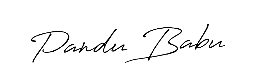 You should practise on your own different ways (Antro_Vectra_Bolder) to write your name (Pandu Babu) in signature. don't let someone else do it for you. Pandu Babu signature style 7 images and pictures png