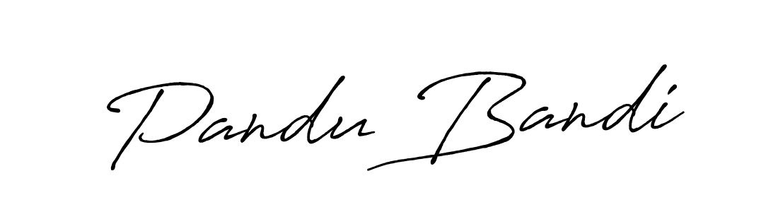The best way (Antro_Vectra_Bolder) to make a short signature is to pick only two or three words in your name. The name Pandu Bandi include a total of six letters. For converting this name. Pandu Bandi signature style 7 images and pictures png